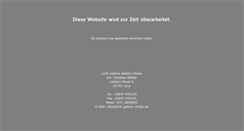 Desktop Screenshot of licht-galerie-uhrlau.de